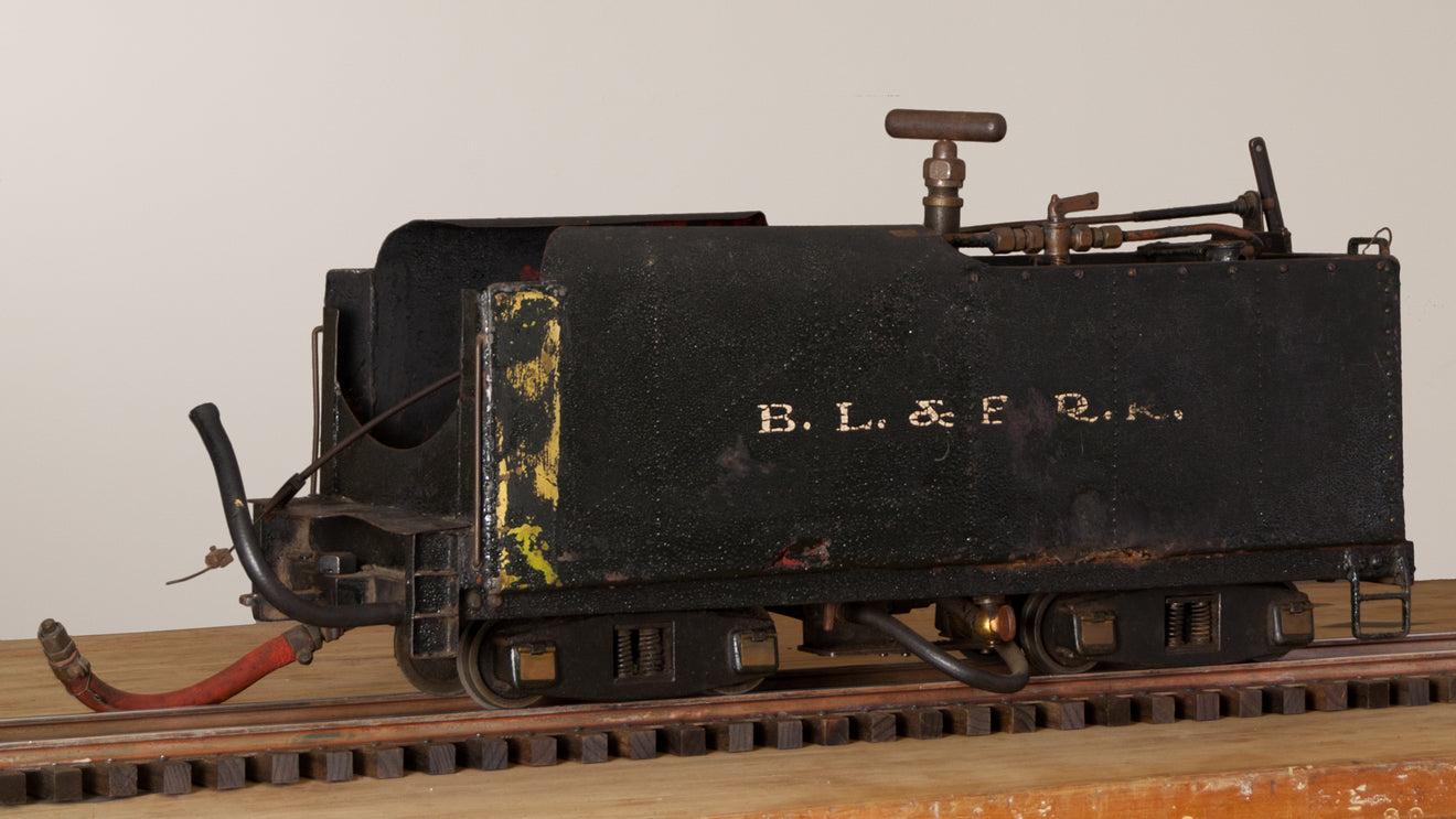3/4 Scale Live Steam Locomotive with 4 cars and track